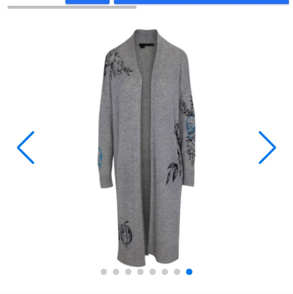SKULL CASHMERE EVIE SKULL CASHMERE EVIE CARDIGAN